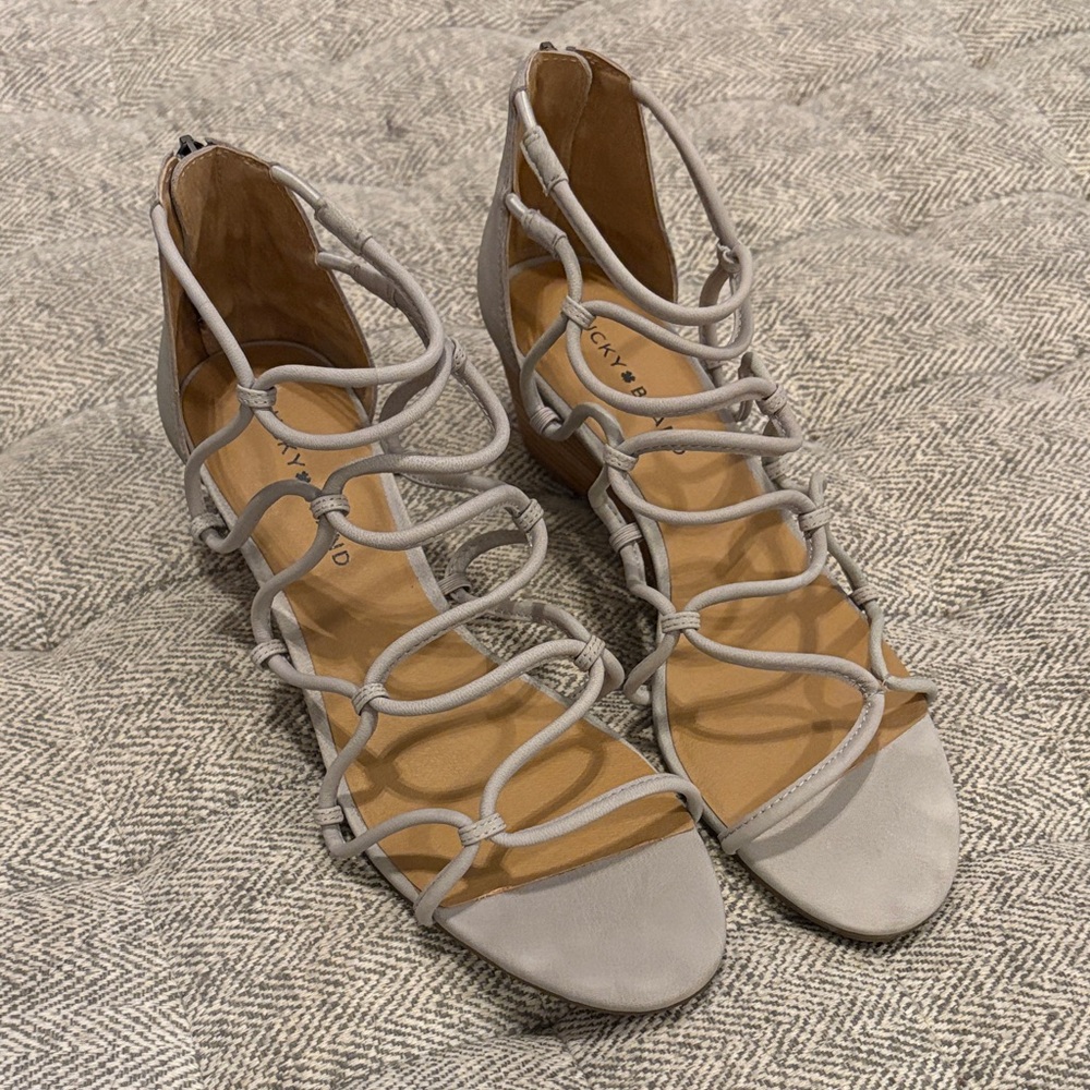 Lucky Brand leather sandals size 9M